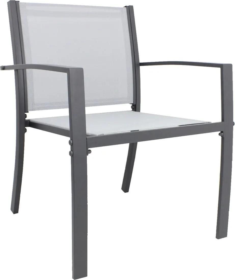Zahradní židle LAVAZA šedá