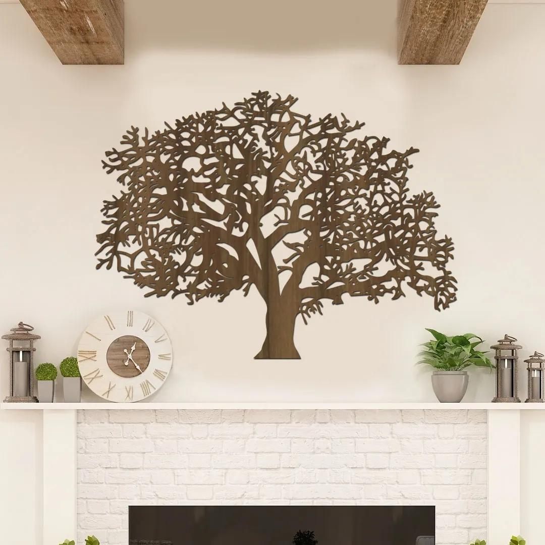 dřevo života Strom života na zeď XXL Rozměry (cm): 40x30