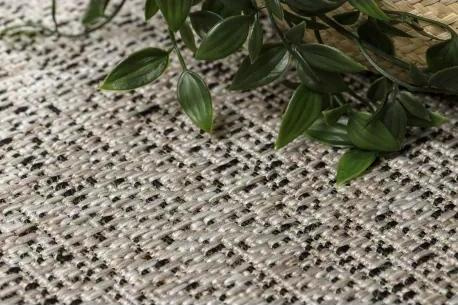 koberec SIZAL FLOORLUX 20389 stříbrný / Černá MELANGE velikost 160x230 cm | krásné koberce cz
