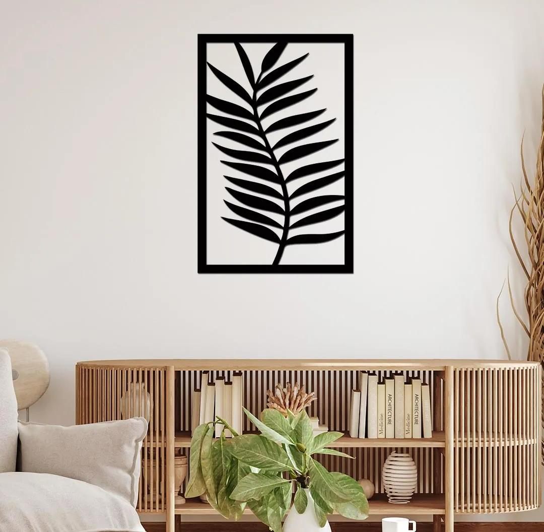 dřevo života Dřevěná dekorace na zeď LIST Rozměry (cm): 26x40
