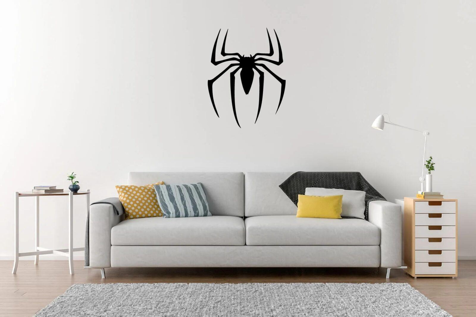 Lepy.cz Samolepka na zeď Spider Man - pavouk Velikost (šířka x výška): 30x38cm