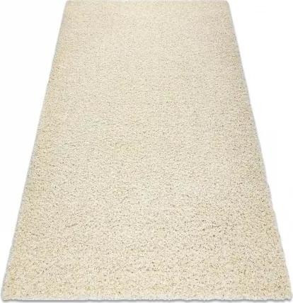 koberec SOFFI shaggy 5cm krém velikost 200x290 cm | krásné koberce cz